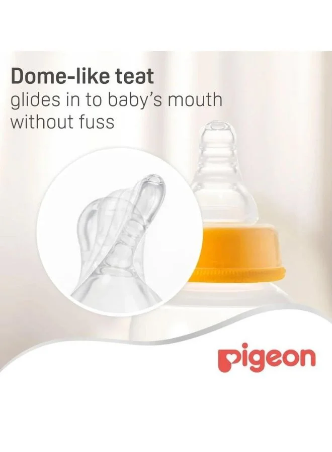pigeon Flexible Nipple For 4+ Months With M Round Hole, 1 Unit