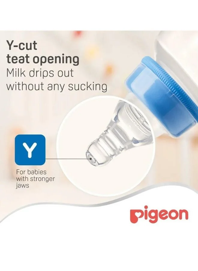 pigeon Flexible Nipple For 4+ Months With M Round Hole, 1 Unit