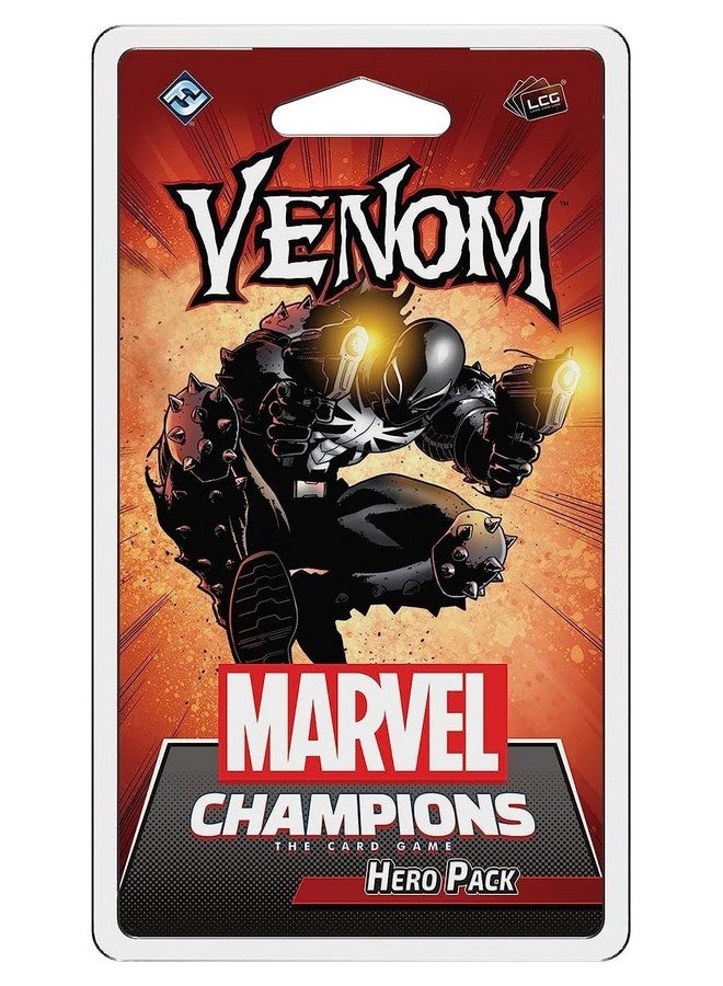 Fantasy Flight Games Marvel Champions The Card Game Venom HERO PACK - Superhero Strategy Game, Cooperative Game for Kids and Adults, Ages 14+, 1-4 Players, 45-90 Minute Playtime, Made by Fantasy Flight Games - Image 1