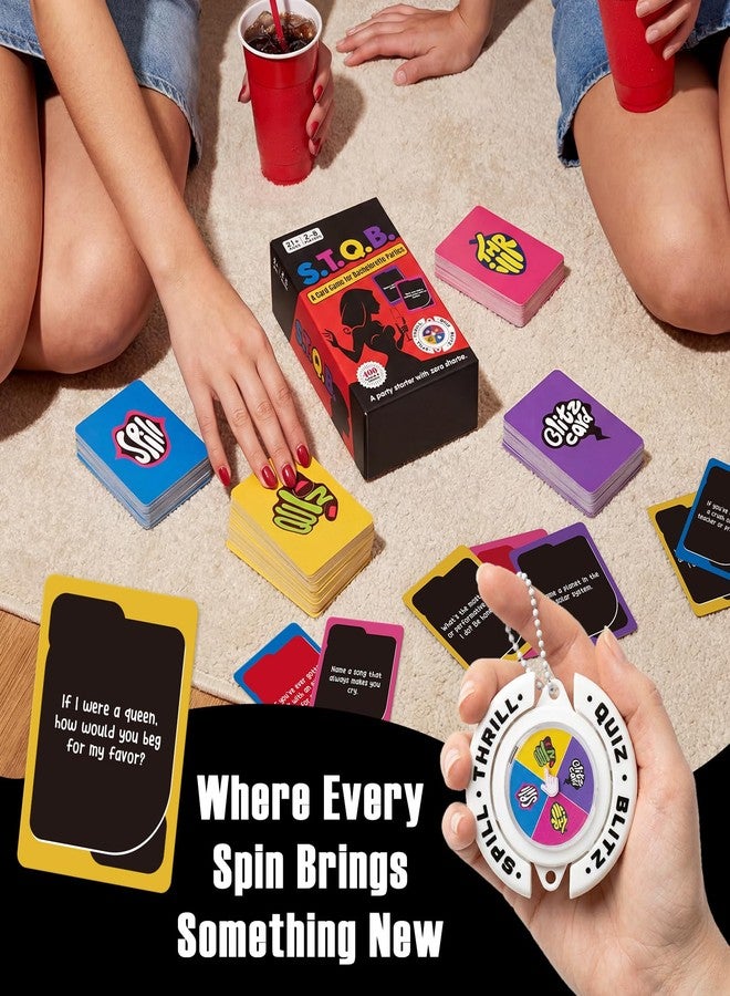 Broytain Bachelorette Party Games, Girls Night Card Game, Adult Party Games for Ladies Night, Galentine’s Day or Bridal Shower, Fun Icebreaker for Groups - Image 3