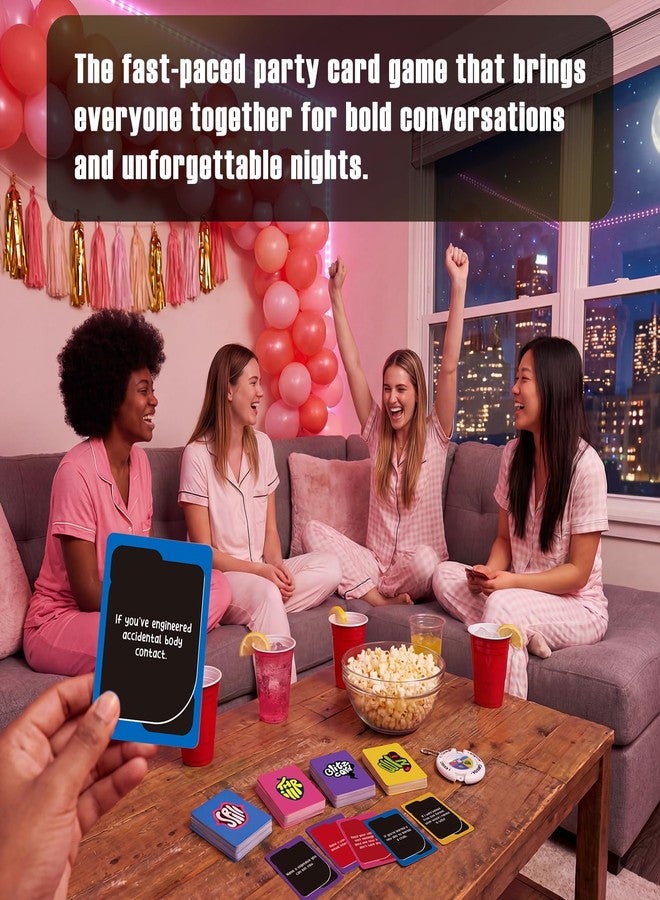 Broytain Bachelorette Party Games, Girls Night Card Game, Adult Party Games for Ladies Night, Galentine’s Day or Bridal Shower, Fun Icebreaker for Groups - Image 2
