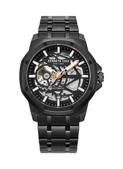 Kenneth Cole New York 42mm Men's Automatic Watch with Black Stainless Steel Bracelet  - Image 1