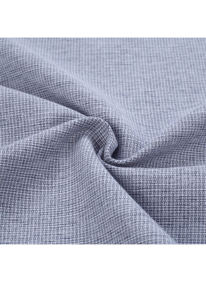 Firs Short-sleeve Shirt For Middle-aged Men, Business Casual Formal Wear, Loose-fitting Wrinkle-free Dress Shirt, Tct4298 Short-sleeve Gray, Size 40 - Image 4