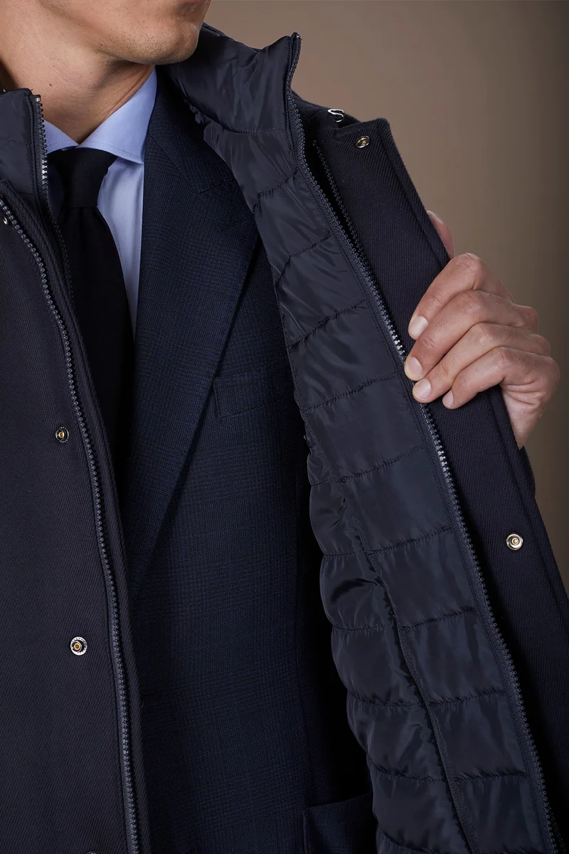 Doppelganger  Men's padded coat - Blue for Men | Best Price UAE