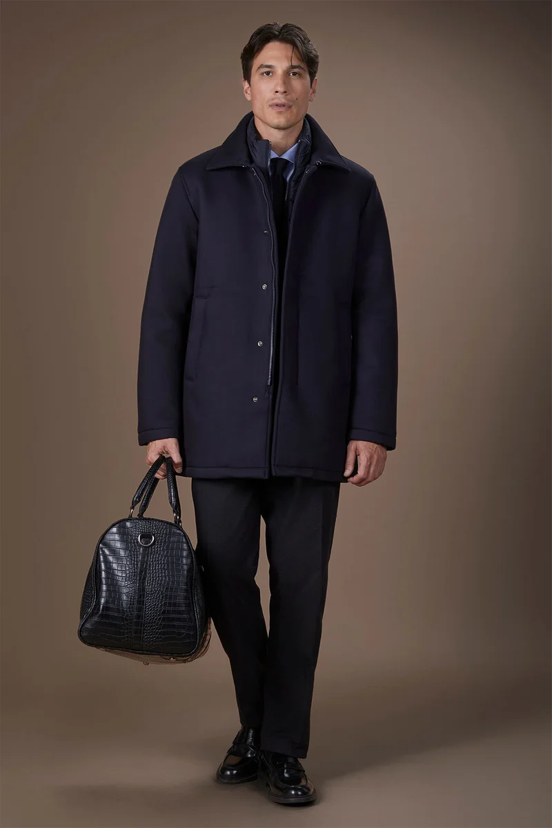 Doppelganger  Men's padded coat - Blue for Men | Best Price UAE