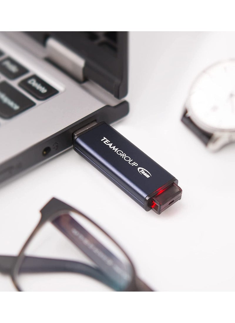 TeamGroup - C211 USB3.2 Flash Drive 64GB Navy Blue - Image 1