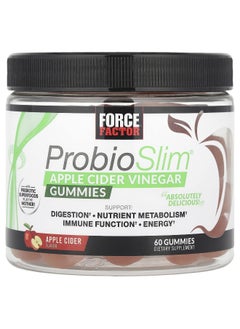 Force Factor Force Factor, ProbioSlim®, Apple Cider Vinegar Gummies, 60 Gummies  - Image 1