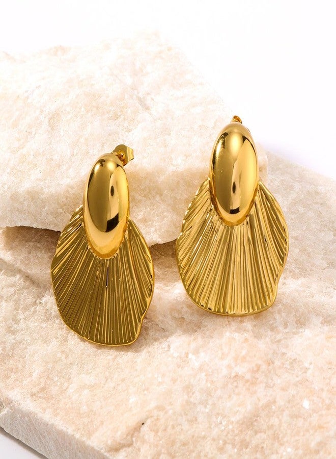 AMAAL Anti Tarnish Floral Studs Earrings for Women | Valentine Gifts | Bohemian Jewellery Gold Earrings set for Girls Stylish | Gift for Girlfriend Ear Rings for Women Aesthetic Jewellery Korean 249 - Image 5