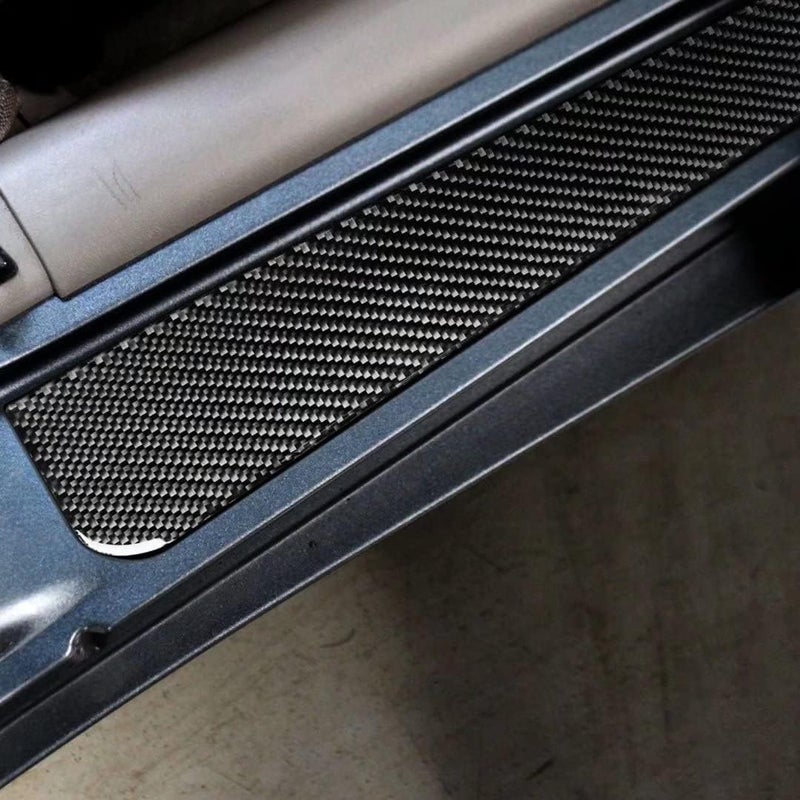 UOADA Carbon Fiber Door Sill Protector Strip for Chevrolet Corvette C5 (1998-2004) - Image 4