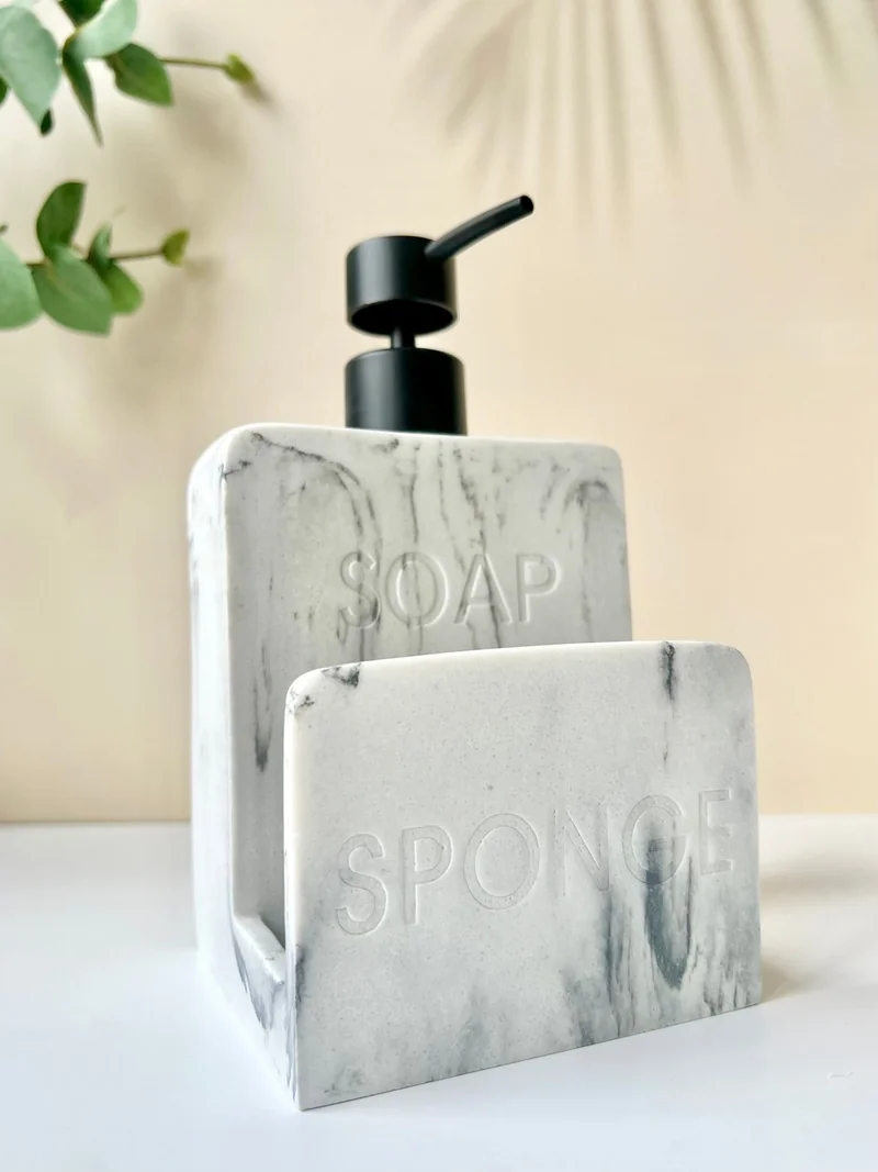 Mottogo Kitchen Soap Dish and Sponge Dish Set Soap/spongle