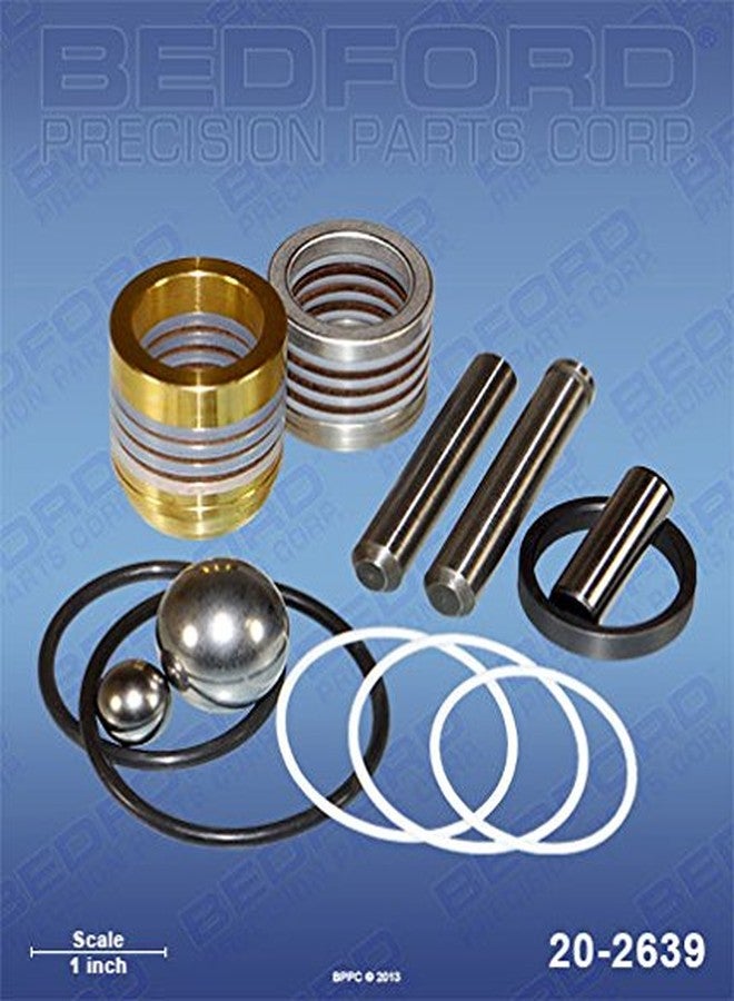 طقم Bedford Precision بديل ما بعد البيع لمجموعة GRACO 246-341 Bedford 20-2639 - GH200، GMax 7900، HydraMax 225 - Image 2