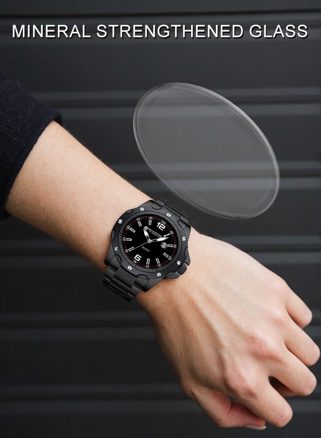 VA VA VOOM Men's Quartz Watch, minimalist and stylish high-end watch, perfect for the sophisticated gentleman. The ideal gift for your boyfriend, father, or brother. - Image 2