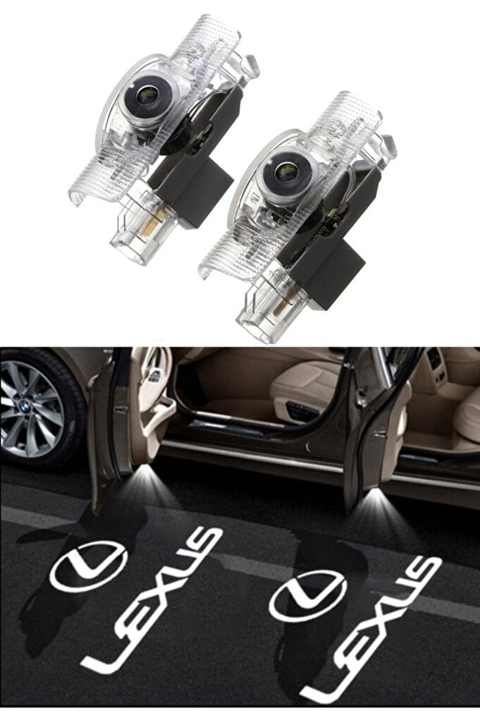 rayihni Fit For Lexus Door Logo Light Welcome Projector - Compatible with RX ES GX LS LX IS GS RC UX - Image 1
