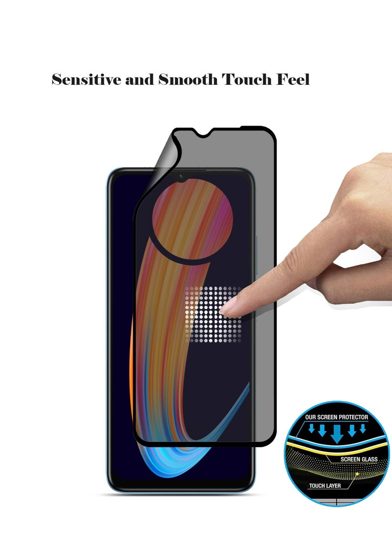 Techie Full Cover Explosion-Proof Matte Ceramic Privacy Film Screen Protector for Infinix Hot 30i - Image 5