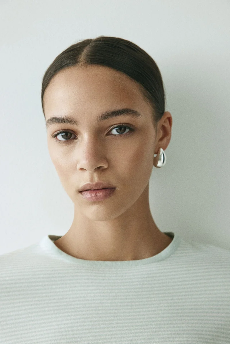 H&M Fine-knit T-shirt