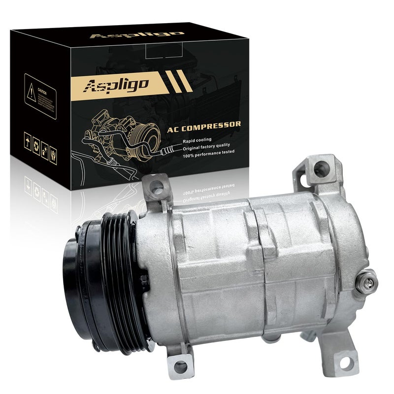 Aspligo Air Conditioner AC Compressor for Cadillac Escalade 20022014 for Chevy Silverado 1500 2500 3500 Suburban 1500 2500 Tahoe Avalanche GMC Sierra Yukon XL 1500 2500 3500 Replaces 10364873