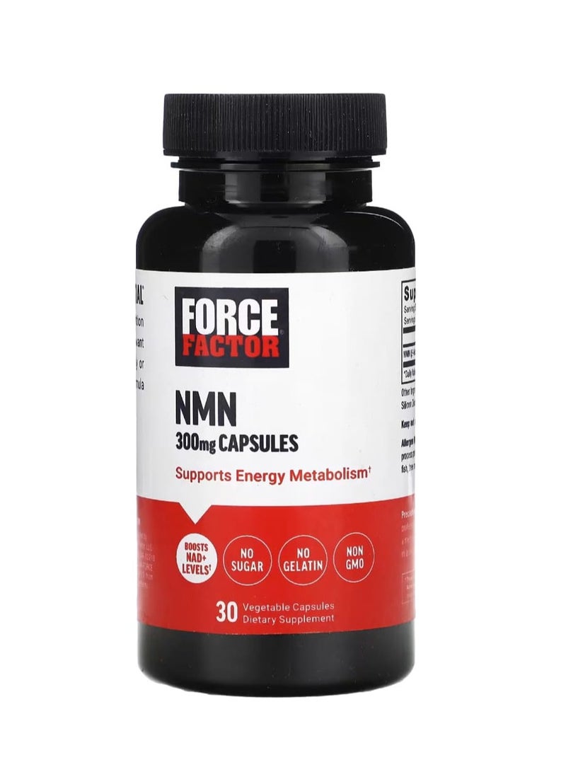 Force Factor NMN 300 mg 30 Vegetable Capsules - Image 1