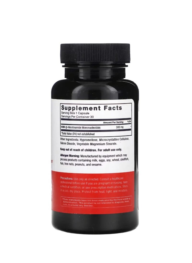 Force Factor NMN 300 mg 30 Vegetable Capsules - Image 2