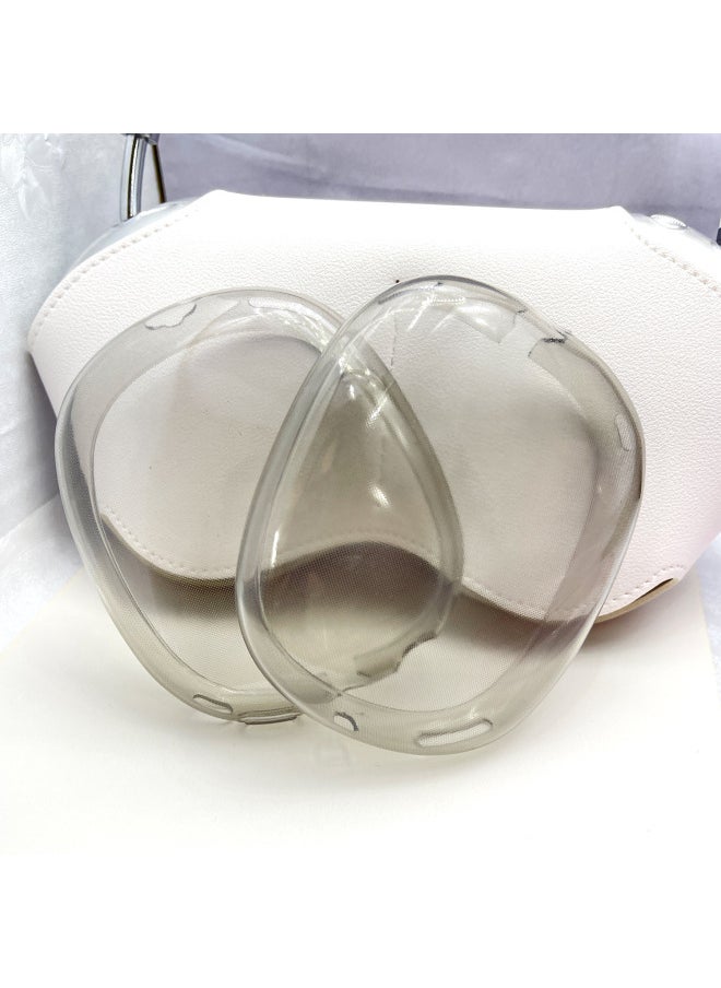 Generic - AirpodsMax Apple Headset Protective Cover For Apple Headset TPU Transparent Soft Shell Headset-Color:through Black-Model:Applicable To Airpods Max - Image 1