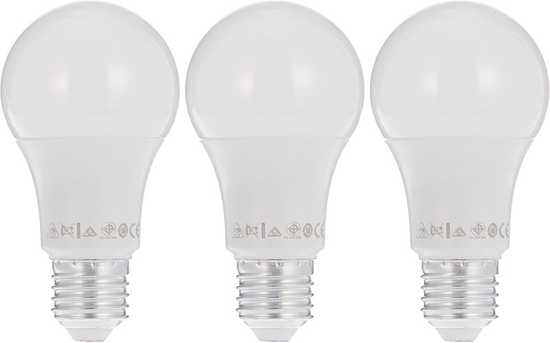 Osram LED Lamp Classic A 60 8.5W/E-27 Warm White Frosted 3pcs - Image 1