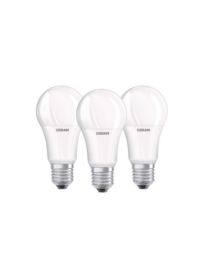 OSRAM Osram 8W LED Daylight 6500K, E27 Base, 806lm Energy-efficient LED Bulb - Pack of 3 - Image 1