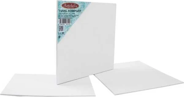 Artebella KTT2S20 x 20 Canvas Composite 20 x 20 cm Set of 2