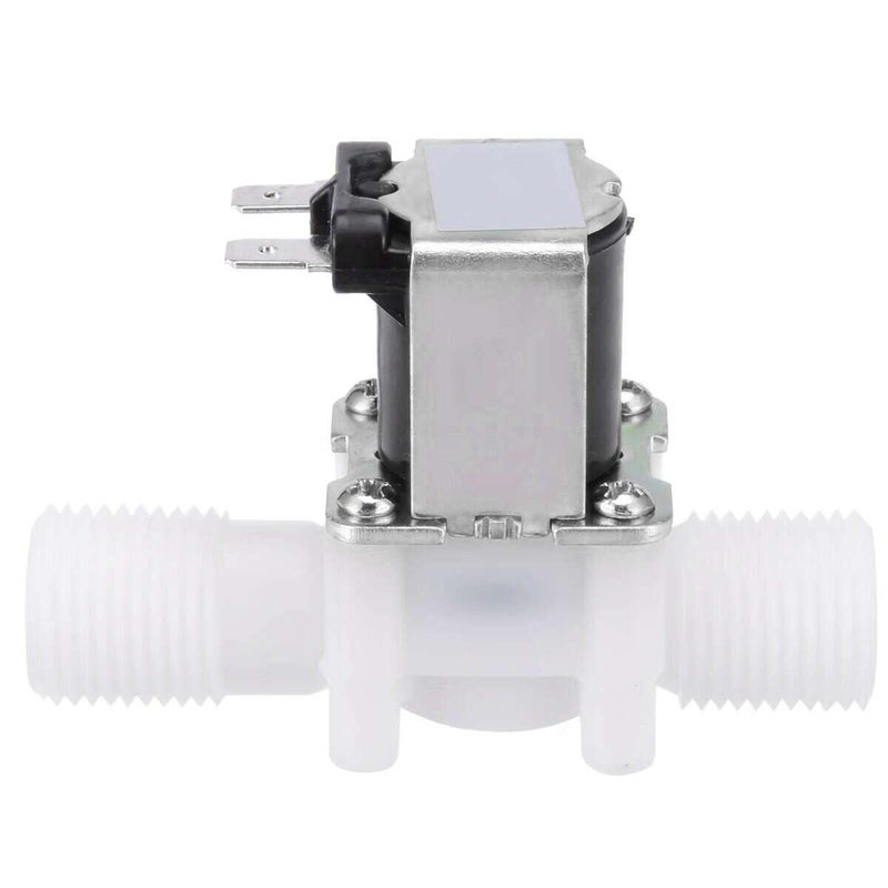 Pressureless Plastic Electric Water Solenoid Valve 12V 1/2″ Normally Closed. - Image 2