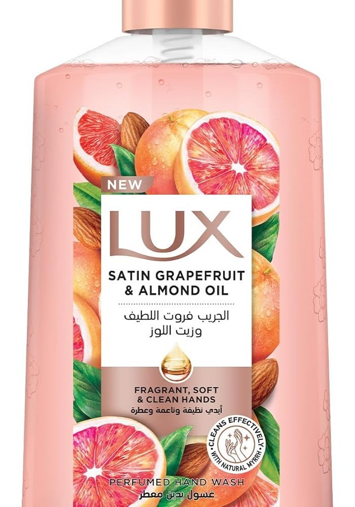 Lux Satin Grapefruit & Almond Oil Hand Wash 250ml - Image 2