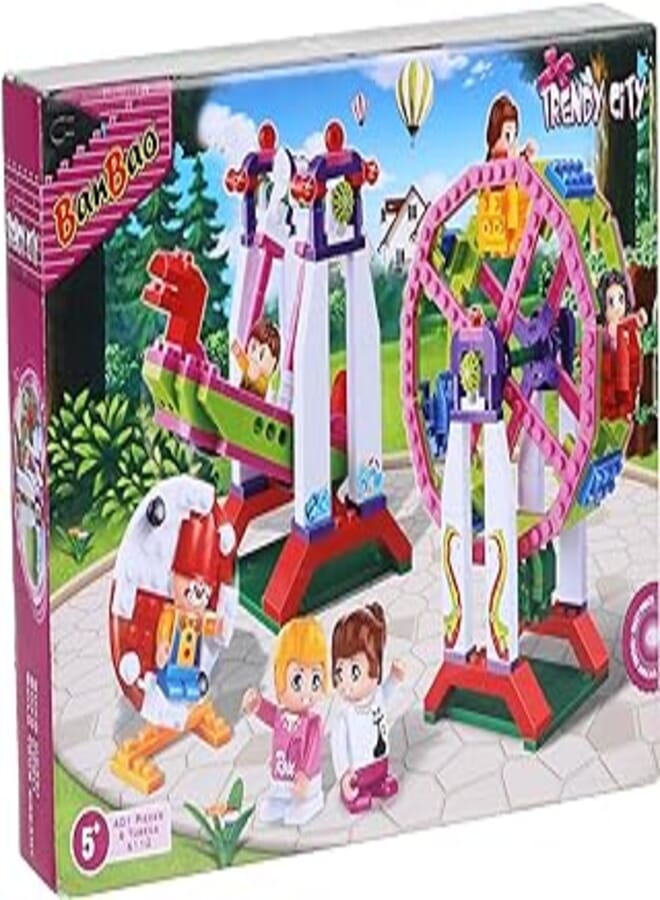 Banbao - girl series fun park building toy 401pcs