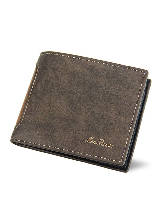 MenBense Retro Classic Men's Leather Bifold Wallet Stylish Card Holder for Business and Commute - Image 2