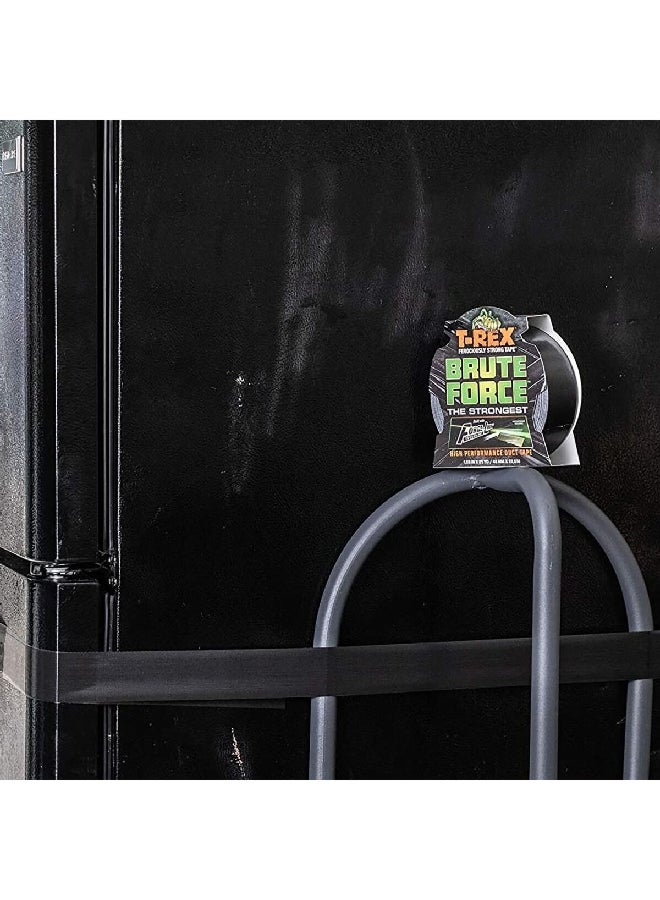 T-Rex Ferociously Strong Brute Force Duct Tape Black 1.88 Inch x 25 yard - Image 4