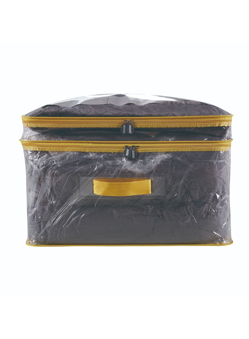 أورز مفرش ملكي 8  قطع نفرين شتوي وجهين وجه مخمل وجه فرو سميك مقاس كينج 220x240 - Image 4