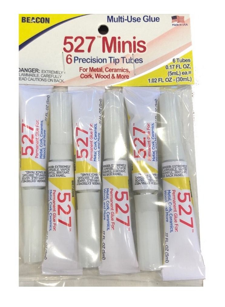 527 Minis 6 أنابيب طرف دقيق