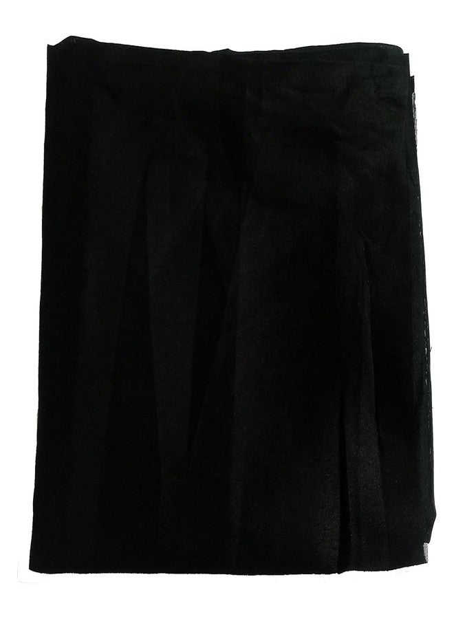 PS SHEVIN Aasan 1.25 Meter Kala Black Pooja Aasan Cloth for Mandir| Kala Cotton Chowki Kapda | Best for Shani Puja Cloth | Worship Mat for Home Temple |RB198 - Image 1