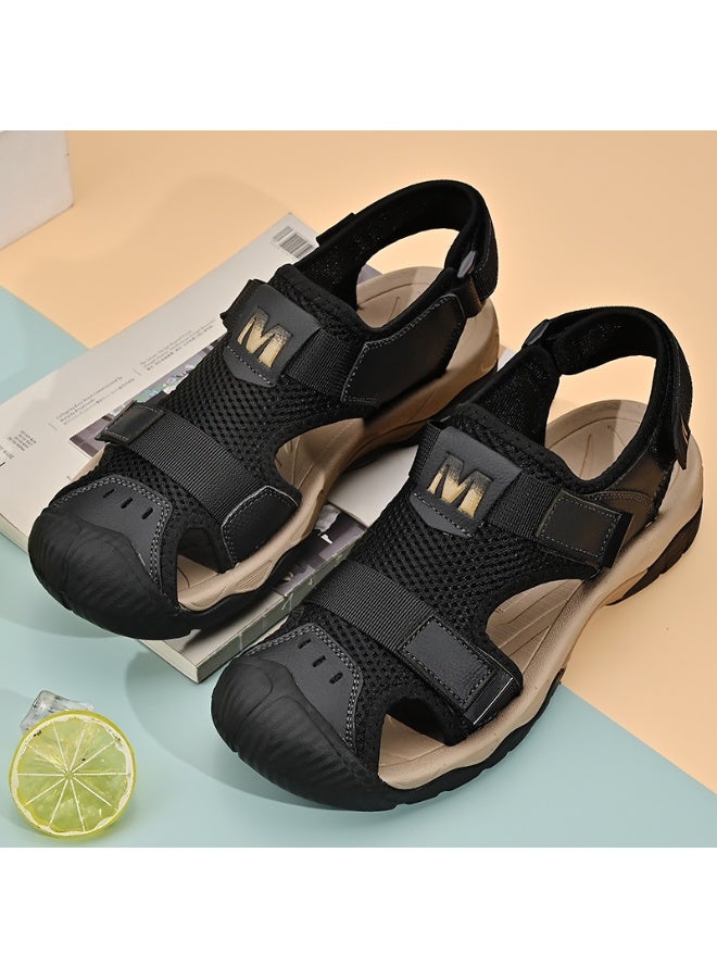 Men Fashion Big Size Summer Sport Sandals Beach Water Hiking Shoes Comfort Breathable Casual Non-slip Indoor Outdoor Sandal - Image 3