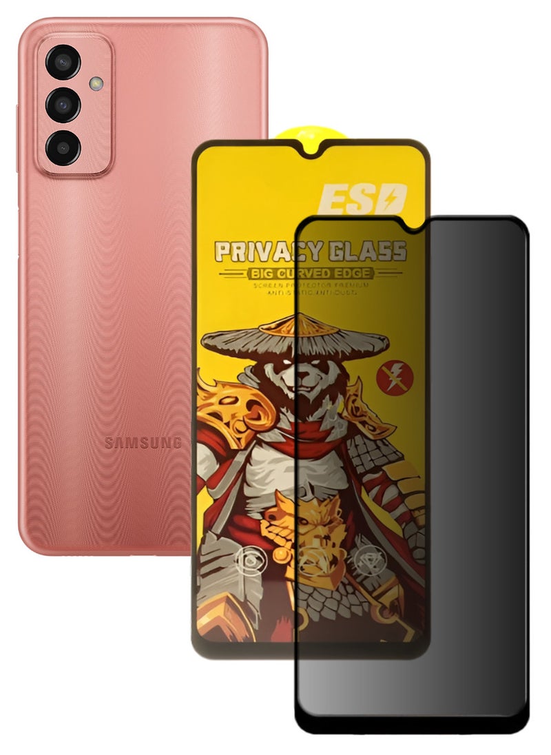 ESD Tempered Dustproof Privacy Glass Screen Protector Compatible For Samsung Galaxy M13 - Image 1