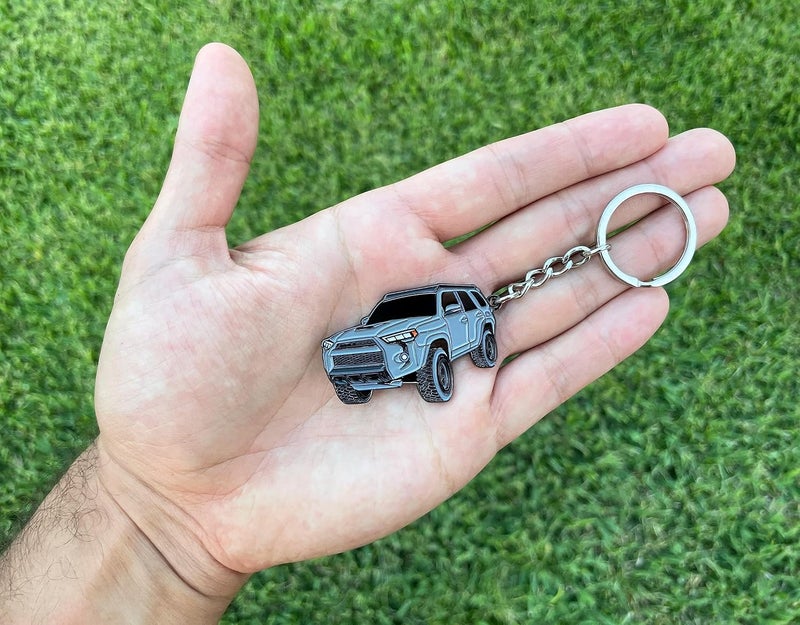 FOUR WHEEL BEAST 4Runner Keychain - Detailed Metal Accessory - Image 2