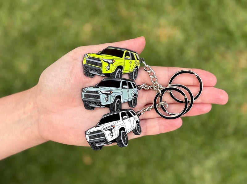 FOUR WHEEL BEAST 4Runner Keychain - Detailed Metal Accessory - Image 3