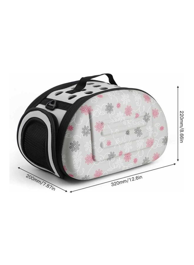 OUTAD Breathable Outdoor Pet Carrier Beg Grey/Black Syard - Image 3