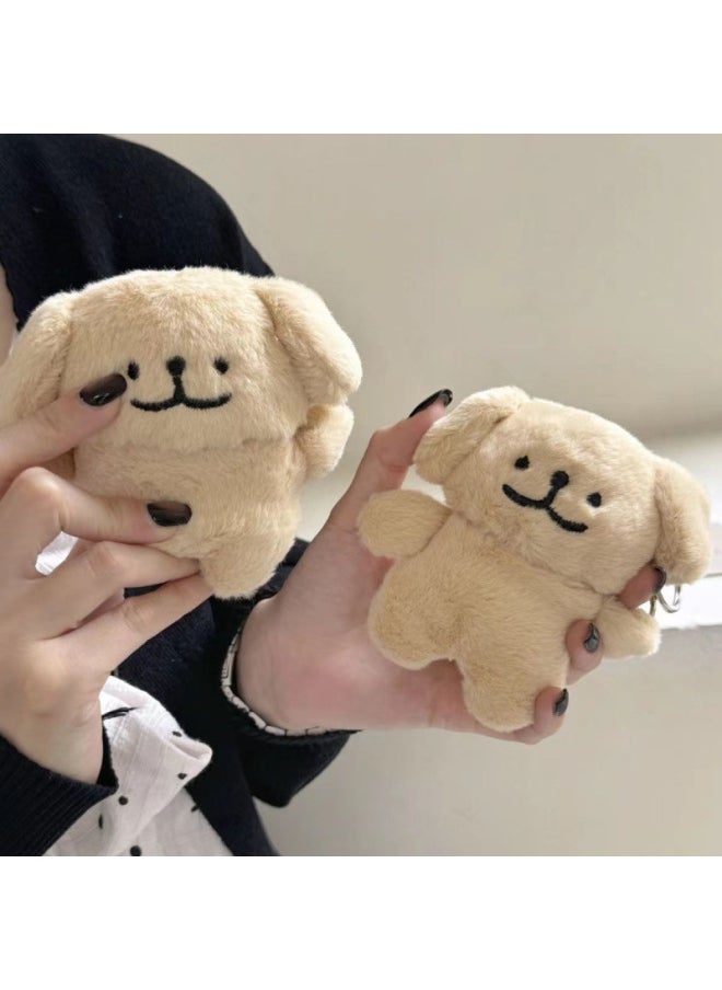 Generic - High Color Value Plush Puppy Suitable For AppleAirPods4 Generation Wireless Bluetooth Headset Protective Case Pro2 Generation-Color:Line Dog Earphone Case-Model:Universal For Airpods Pro/pro2 - Image 1