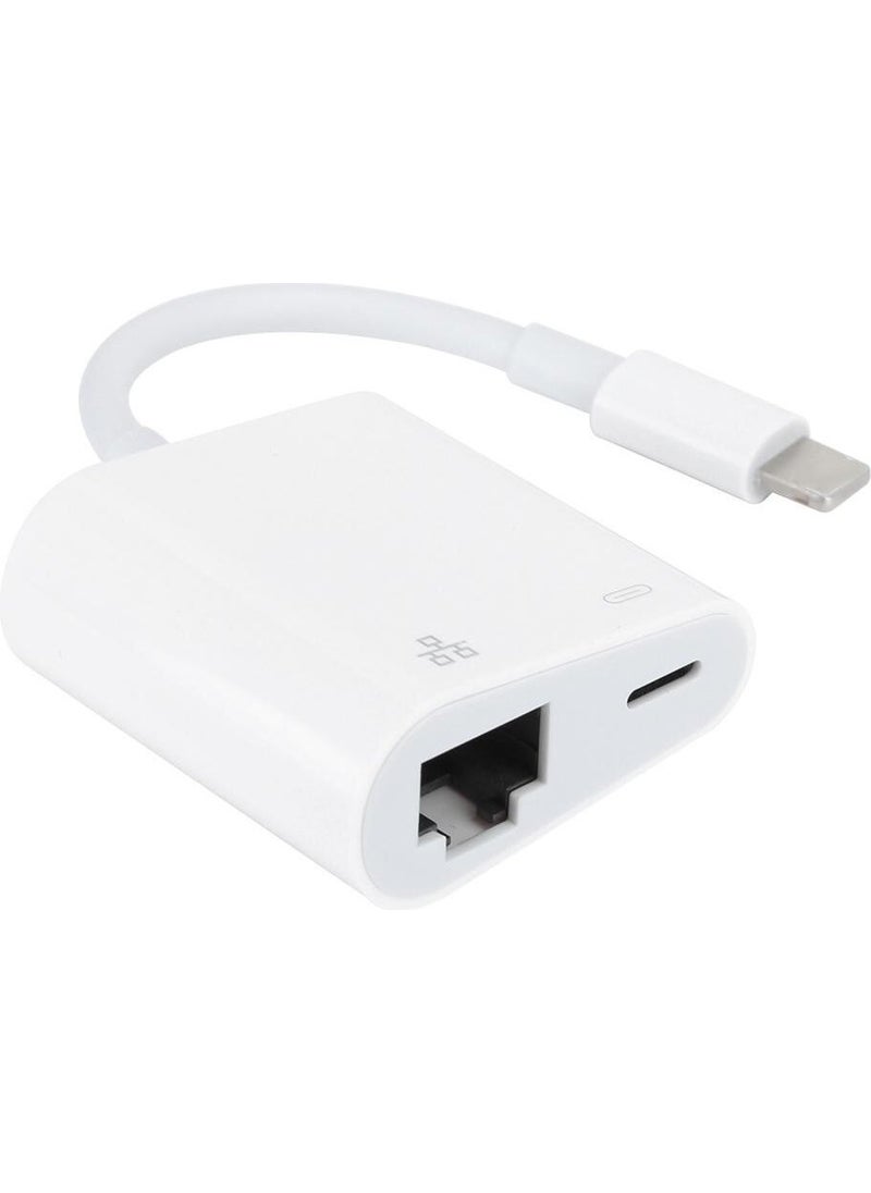 iPhone iPad Lightning RJ45 Ethernet Gigabit Adapter Otg NK1035H