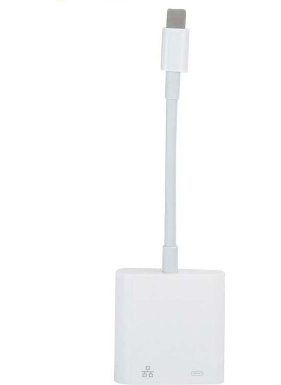 iPhone iPad Lightning RJ45 Ethernet Gigabit Adapter Otg NK1035H