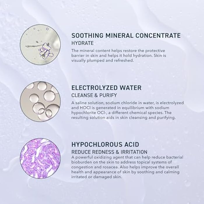 Prequel Skin Universal Skin Solution Hypochlorous Acid Spray for Face and Body. Fine Mist HOCL Facial Cleanser and Dermal Spray with Minerals & Electrolyzed Water - pH-Stabilized Care. 4oz - Image 4