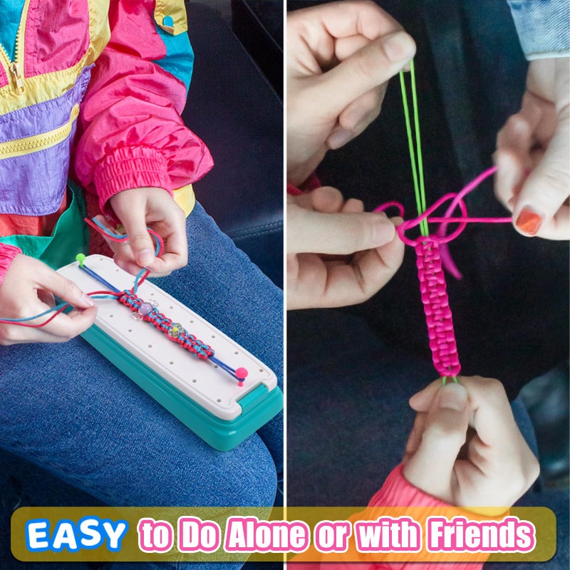 GILI Friendship Bracelet Making Kit for Girls Age 8-12 â€“ DIY Arts and Crafts Toys â€“ Best Christmas Birthday Gifts Ideas for Girls 7 8 9 10 11 Years Old - Image 5