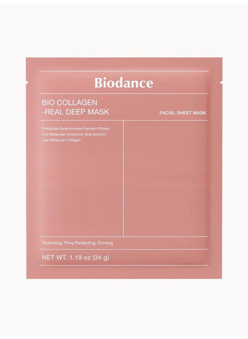 Biodance Bio Collagen Real Deep Facial Sheet Mask – 4 Sheets x 34g - Image 2
