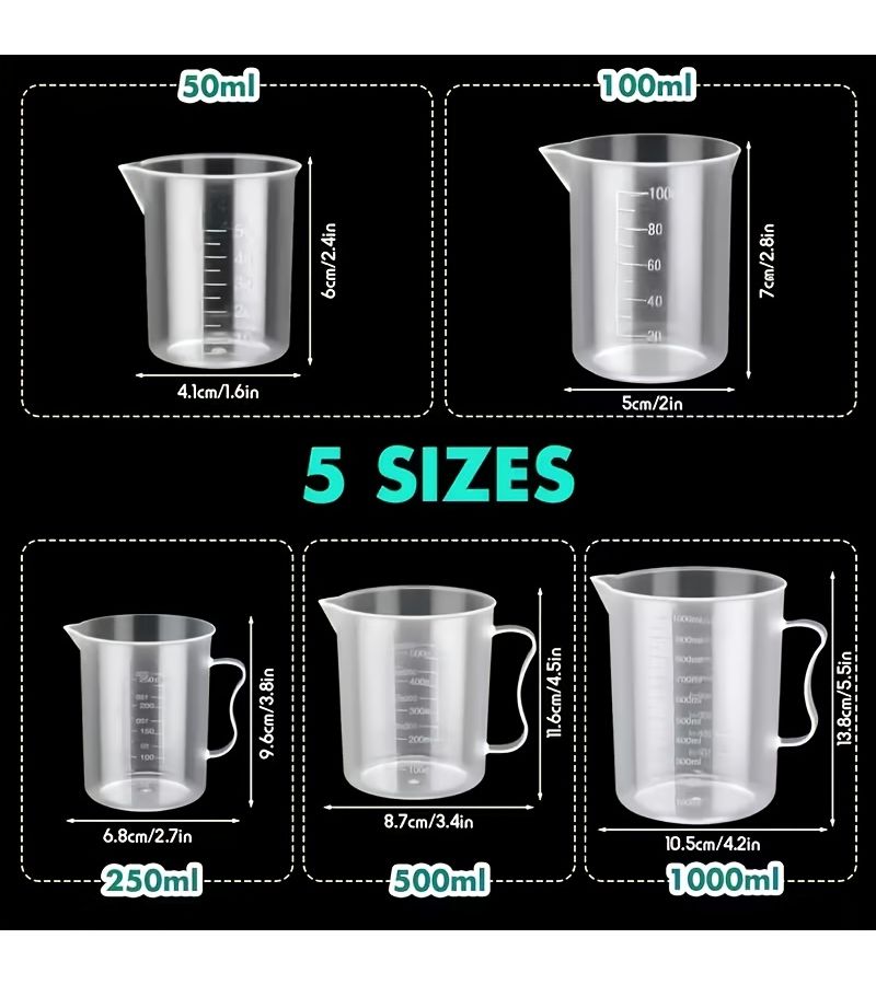 22 قطعة مجموعة مختبر العلوم مع كؤوس وأنابيب اختبار وقوارير للاستخدام المنزلي DIY - Image 2