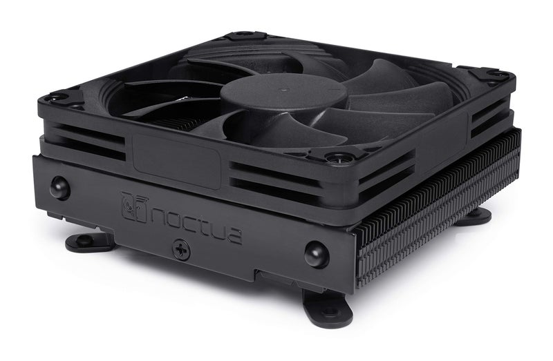 Noctua NH-L9i-17xx chromax.Black, Premium Low-Profile CPU Cooler for Intel LGA1700 and LGA1851 (Black) - Image 1
