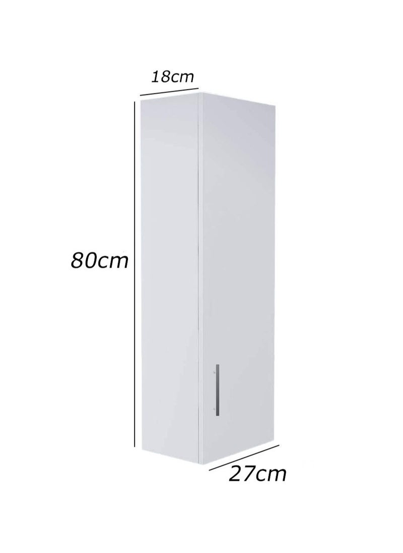 Modern bathroom unit - height 80 cm - width 27 cm - depth 18 cm, from Furniture Store.