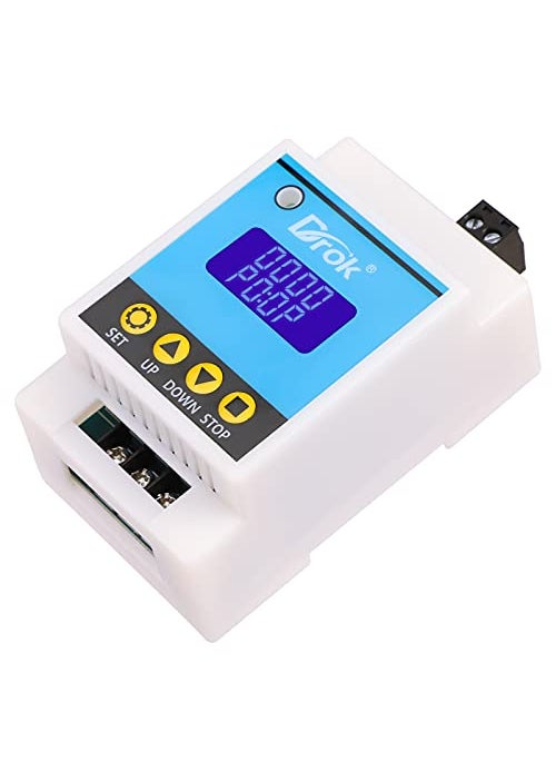 DROK DROK Delay Relay Module DC 630V Timer Relay 6V 12V 24V 001s9999min 50130mA Digital Timer Cycle Delay Power Supply ONOff Controller 10 Working Modes with LCD Display 
