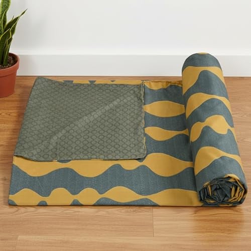 Fresh From Loom Reversible Super Soft Microfiber Cotton Single Bed Duvet Cover/Comforter Cover/Rajai Cover/Blanket Cover/Quilt Cover with Zipper, (60 x 90 inch, Pack of 1) - Image 2